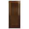 Codel Doors 36" x 80" Fir Grain Shaker Exterior Fiberglass Door 3068RHISPFG1PSHK491626DM - alternate 1